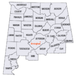 Alabama Northern District Map