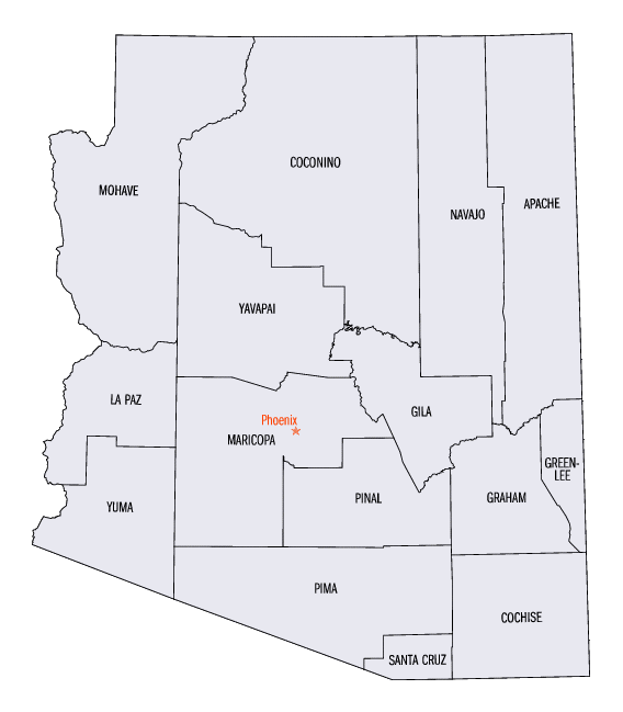 Arizona District map