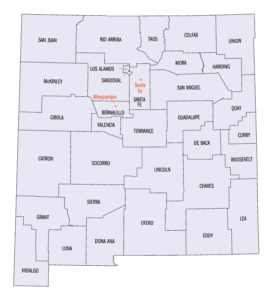 New Mexico District map