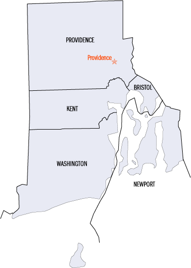 Rhode Island District map