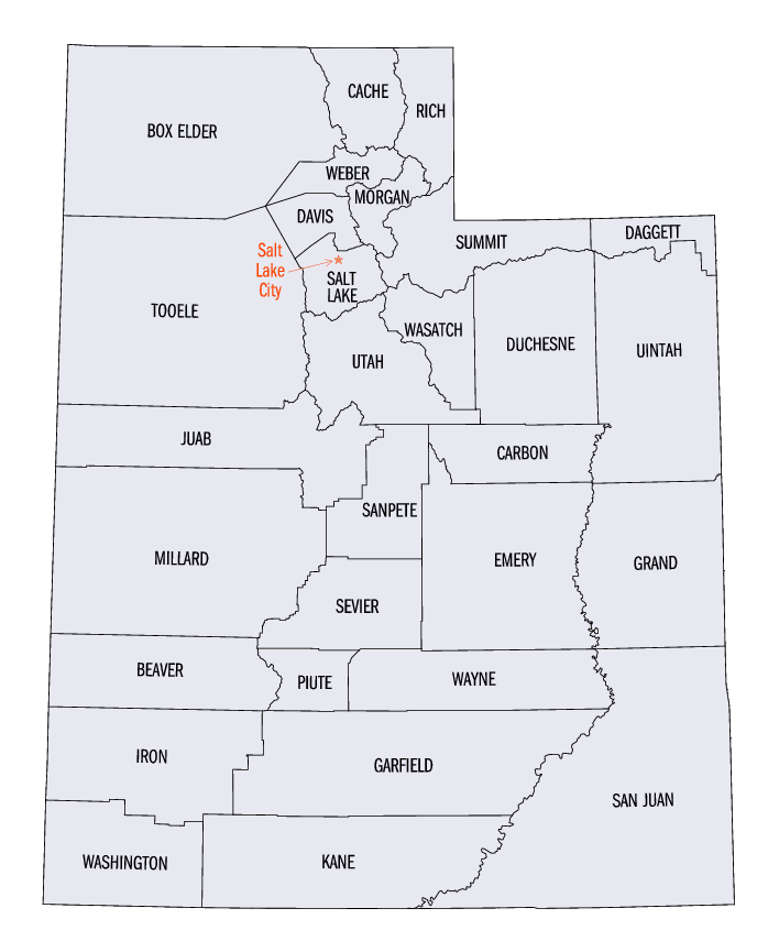 Utah District map