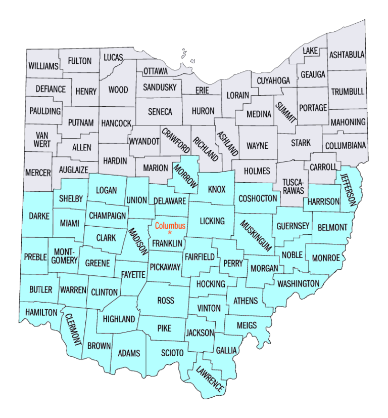Ohio District Map
