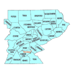 Pennsylvania Middle District map