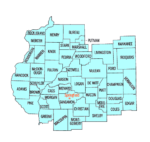 Illinois Central District map