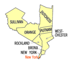 New York Southern District map
