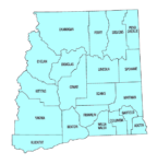 Washington Eastern District map