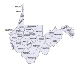 West Virginia Northern District map