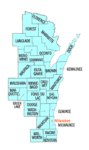 Wisconsin Eastern District map