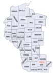 Wisconsin Western District map