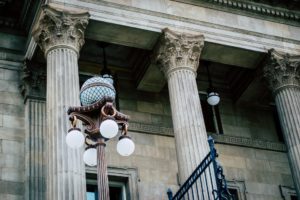 Courthouse columns